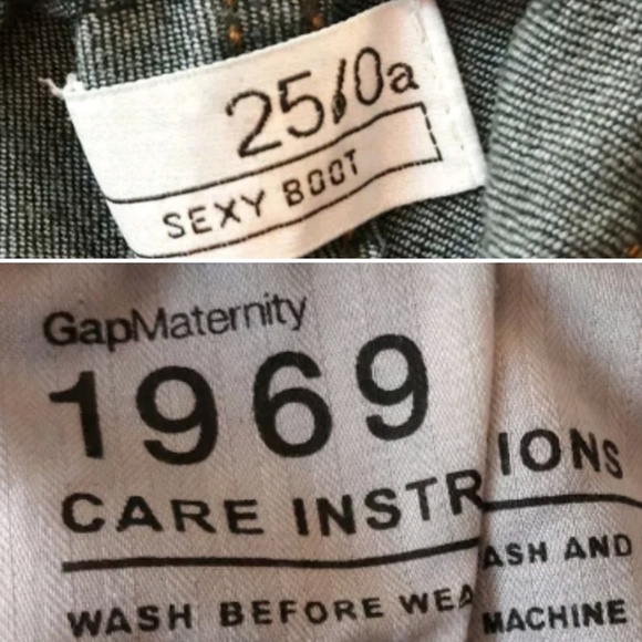 GAP Jeans Gap Maternity Jeans Full Panel Sexy Boot Size 25 Poshmark